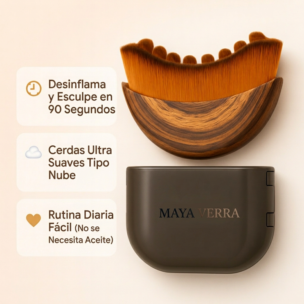 Cepillo Facial Linfático Mayaverra